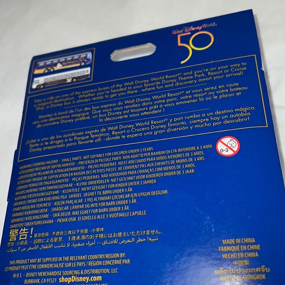 DISNEY Mickey Mouse and Minnie Mouse 50th Anniversary Die Cast Bus Set - Picture 2 of 9